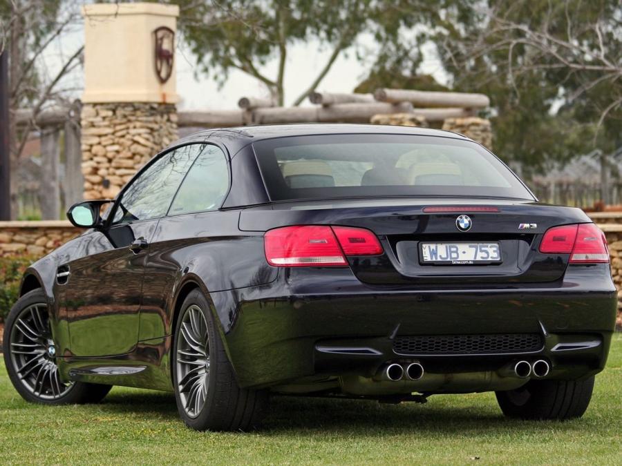  BMW M3 Convertible 2008 года  (AU) (фото 10 из 10)